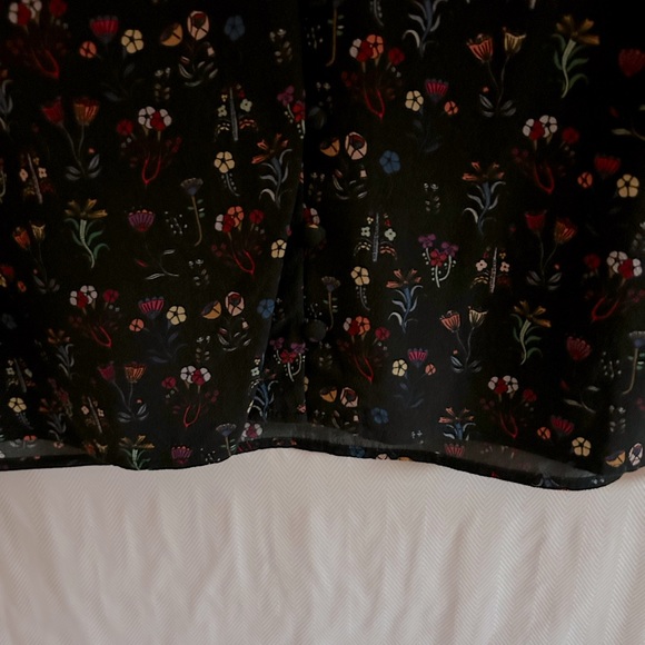 Marine Layer Stacy Patterned Blouse Floral Print Top Size XS - Picture 6 of 12